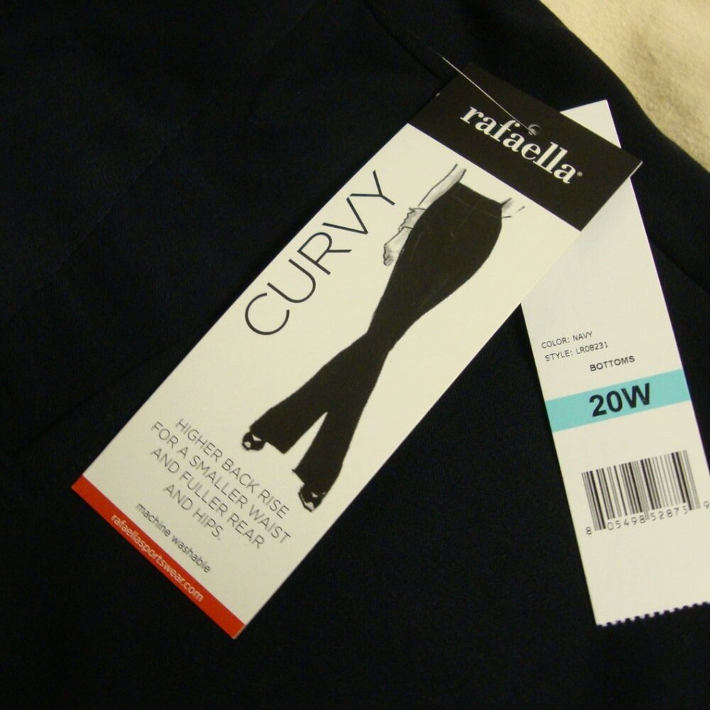 Rafaella Dress Pants Curvy Tall 20W